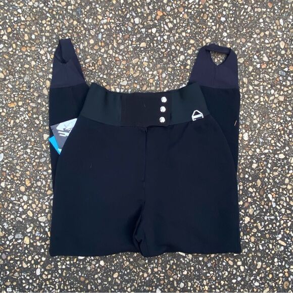 Vintage 1980’s Tyrolia spandex stretch stirrup ski pants NWT size 12 - Picture 1 of 4